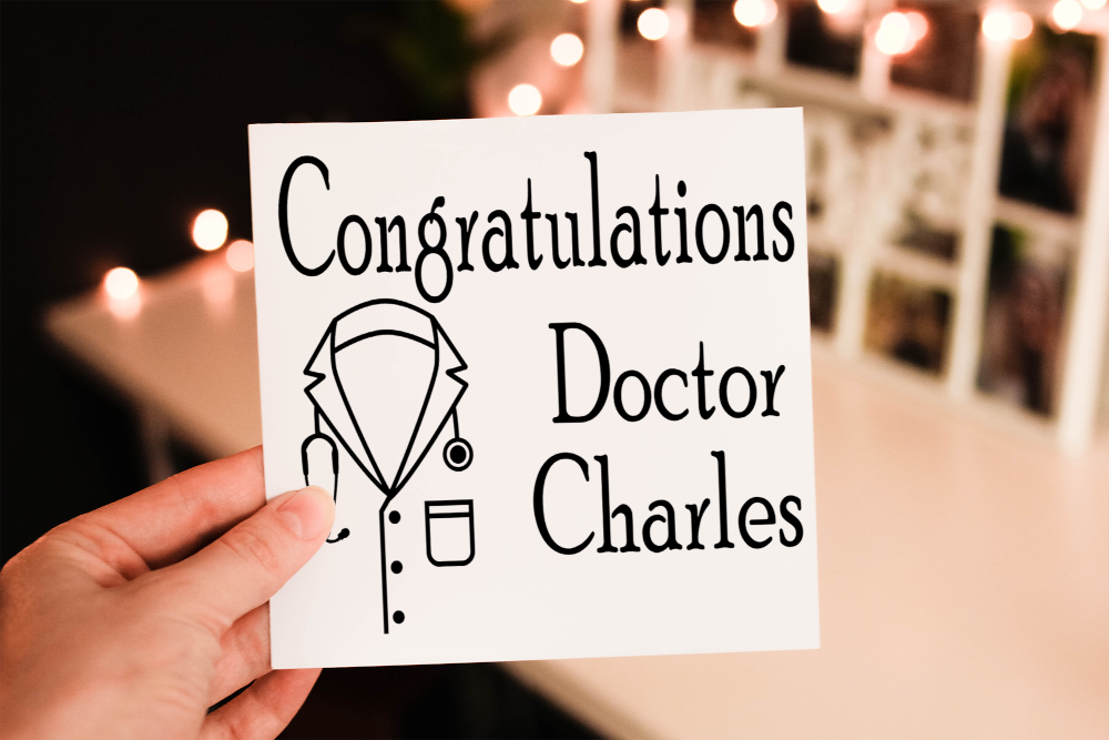 Congratulations Doctor Graduation Card, Your Graduating Card - Click Image to Close